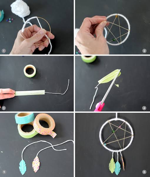 DIY Mini Dreamcatcher