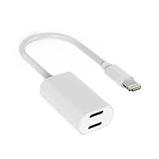 Dual Lightning White Double Lightning Adapter Earphones Audio And 8pin Charger Splitter For Iphone 7 7 Plus Buy Online In China Kiidoo Products In China See Prices Reviews And Free Delivery Over 500 Desertcart