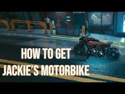 In this mission jackie and v enter arasaka tower to steal a special chip from the penthouse. How To Get Jackie S Motorcycle In Cyberpunk 2077 Youtube