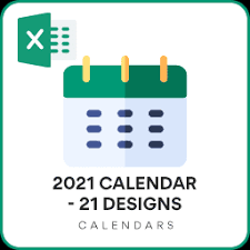 Just download excel calendar 2021, open it in ms excel, google sheets or any other word processing app that's compatible with the ms. 2021 Excel Calendar With 21 Calendar Designs Free Download Indzara