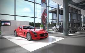 Showroom Interior Concept For Mercedes Benz Belgium On Behance Mercedes Benz Dealer Benz Interior Concept
