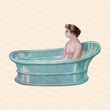 Our website is visited by over 450 customers each day. Edwardian Lady In Bathtub Vintage Antique Water Cure Woman Etsy