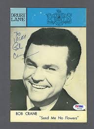 Bob Crane signed "Send Me No Flowers" Drury Lane Playbill Psa Authenticated 