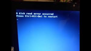 How To Fix A Disk Read Error Occurred Press Ctrl Alt Del To Restart Windows 7 Youtube
