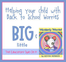Wemberly Worried Kevin Henkes Virtual Book Club The Educators Spin On It
