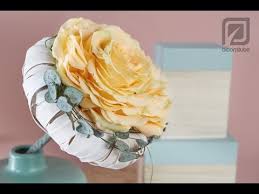 Your source for beautiful inexpensive artificial wedding bouquets online. Bridal Bouquet One Rose How To Make Tutorial Youtube