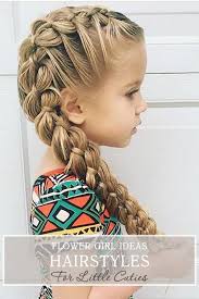 33 Cute Flower Girl Hairstyles 2020 Update Hair Styles Flower Girl Hairstyles Girl Hair Dos