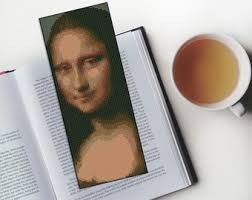 Helen Burgess Counted Thread Design. Mona Lisa Pattern. HB4062.