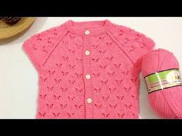 Ajurlu Delikli Ve Kelebekli Ornekli Kolay Bebek Yelek Yapimi Bastan Sonuna Kadar Aciklamali Yapimi Kiz Ve Erkek Bebekl Baby Knitting Patterns Orgu Bebek Yelek