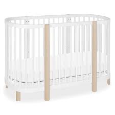 Check spelling or type a new query. Babyletto Hula Convertible Oval Crib Mini Bassinet In White Natural Oval Crib Cribs Convertible Crib