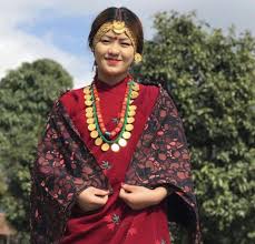 A Beautiful Nepali Girl In Gurung Dress Gurung Dress Fashion Outfits Fashion
