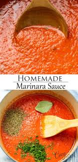 Homemade Marinara Sauce In 2020 Marinara Sauce Homemade Homemade Marinara Pasta Sauce Homemade