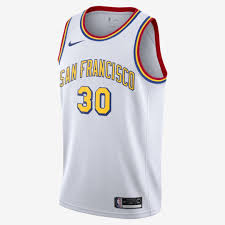 Stephen Curry Warriors Classic Edition Nike Nba Swingman Jersey White Basketball Clothes Nba Swingman Jersey Curry Warriors