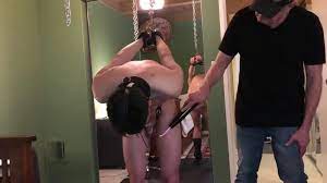 Spanking and whipping for gay BDSM slave - GayGo.tv tube