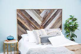 Reclaimed wood bed frame diy. How To Diy Reclaimed Wood Headboard Home Family