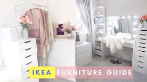 Lights may be added around the mirror to illuminate the. Ikea Malm Dressing Table Furniture Guide Lucy Jessica Carter Youtube