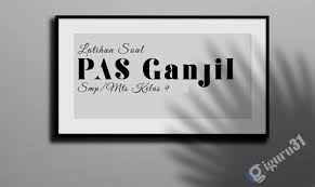 Soal Pas Ski Kelas 9 Kurikulum 2013 Tahun 2020 2021