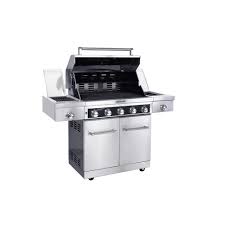 Kitchenaid 5 Burner Propane Gas Grill In Stainless Steel With Sear And Side Burners With Cover 720 0893d The Home Depot Propane Gas Grill Gas Grill Grilling