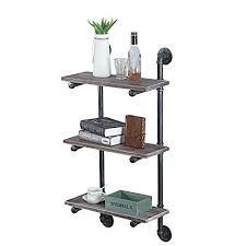 Check spelling or type a new query. Womio 3 Tiers Industrial Metal Floating Shelves Wall Mounted 19 7in Wall Decor Farmhouse Book Shelf Rustic Pipe Shelves For Kitchen Wall Shelf With Wood Wall Shelf Unit Walmart Canada