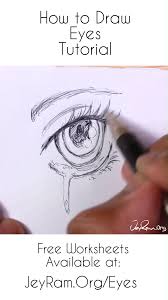 How To Draw Anime Eyes Step By Step For Beginners Free Printable Pdf By Jeyram Anim In 2020 How To Draw Anime Eyes Pencil Drawings For Beginners Anime Drawings