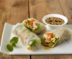 Reispapier Sommerrollen Mit Soja Dip Rezept Sommerrollen Rezepte Sommerrollen Rezept