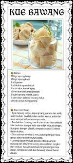 Kue Kering Bawang Makanan Enak Resep Masakan Makanan Ringan Gurih