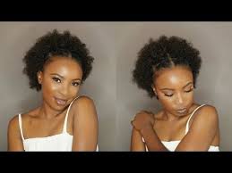 How To African Threading Crochet Afro Hairstyle For Short Natural Hair Youtube Short Afro Hairstyles Natural Hair Braids Natural Hair Styles