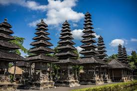 A historical hindu temple known as royal taman ayun royal family temple is featured by the unique shape of temple building with towering tiers style decorated with balinese ornaments with. Pura Taman Ayun The Beautiful Garden Temple Bali Times Of India Travel