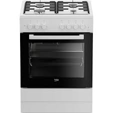 Aprovecha nuestras ofertas y promociones y. Beko Fse62110dw Cocina De Gas 4 Zonas Horno Electrico Blanca Pccomponentes Com