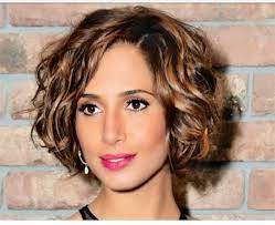 Permed short bob with bangs. Short Hairstyles With Body Waves Novocom Top