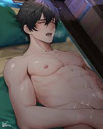 Animated yaoi Caelus fucking Dan Heng