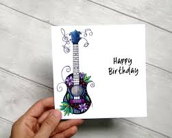 Last edit on aug 19, 2017. Ukulele Birthday Card Ukulele Card Musician Birthday Card Etsy