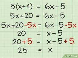Multiply or divide to isolate the variable. 3 Ways To Solve Equations With Variables On Both Sides Wikihow