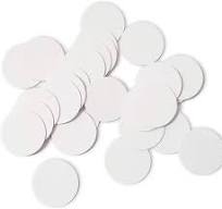 13.56mhz NTAG213 chip Hard PVC NFC Round Coin Tag