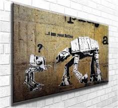 The film deals with actor david prowse many years after he played the role of darth vader in the original star wars trilogy. Banksy Graffiti Art Canvas Print I Am Your Father Stunning Canvas Art Print Beware Of Imitations This Product Is Produced By One Blank Wall 13 Inch X 10 Inch Buy Online In