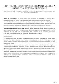 Téléchargez gratuitement un bail non meublé 100% personnalisé au format pdf. Bail De Location Meublee Modele En Ligne Pdf Word