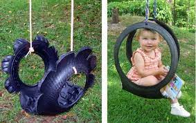 10 Cool Diy Projects Using Old Tires Diy Swing Diy Projects Using Old Tires Tire Swing