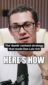 The 'dumb' content strategy that made Dan Lok rich, If you want to learn  how to make your marketing SO simple that people actually buy, I'll help  you do that at our next Epic Pitch Challenge! Comment ...