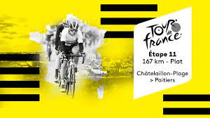 Thomas geraint a remporté l'étape à la rosière espace san bernardo devant dumoulin tom et froome chris]. Etape 11 Chatelaillon Plage Poitiers En Streaming France Tv