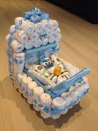 Baby Shower Present Nappy Stroller Idea Creative Baby Shower Gifts Baby Shower Gifts For Boys Baby Shower Presents