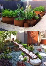 Splendid Intricate Textures In Outdoor Metal Projects Garden Beds Backyard Landscaping Diy Garden