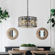 Alibaba.com offers 967 drum crystal pendant light products. 4 Light Farmhouse Crystal Drum Chandelier 16 Glam Pendant Ceiling Light