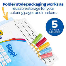 Touch device users can explore by touch or with. Crayola Color Wonder Blippi Mess Free Coloring Pages Markers Gift For Kids Age 3 4 5 6 Pricepulse