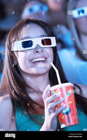 3 d spectacles hi-res stock photography and images