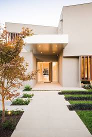 30 Modern Entrance Design Ideas For Your Home Entrance Design Minimalist Landscape Modern Landscaping