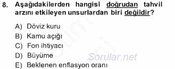 Enflasyon soruları nasıl çözülür on wn network delivers the latest videos and editable pages for news & events, including entertainment, music, sports, science and more, sign up and share your. Para Ve Banka 2013 2014 Ara Sinavi 8 Soru Aof Sorular Net