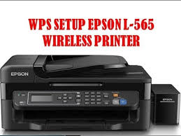 Push Button Setup Wps Epson L 565 Printer Wireless Printer Epson L 565 Youtube