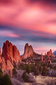 Garden Of The Gods Sunset Colorado Springs Colorado Photo By James Bo Insogna Natural Landmarks Colorado Travel National Parks