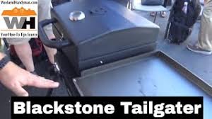 Then use the direct burner to cook with dutch ovens, stock pots, and. Blackstone Tailgater Griddle And Grill Combo Unit For Camping Outdoors Weekend Handyman Youtube
