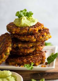 Very Crispy Corn Fritters Recipetin Eats